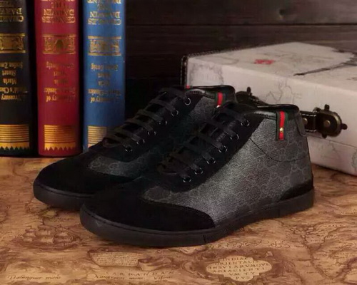 Gucci High-Top Fashion Men Shoes_045